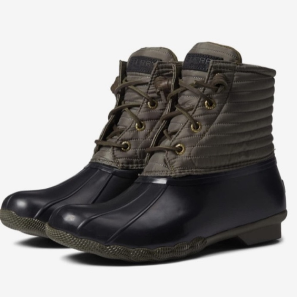Sperry Saltwater Duck Booties - size 8 🦆